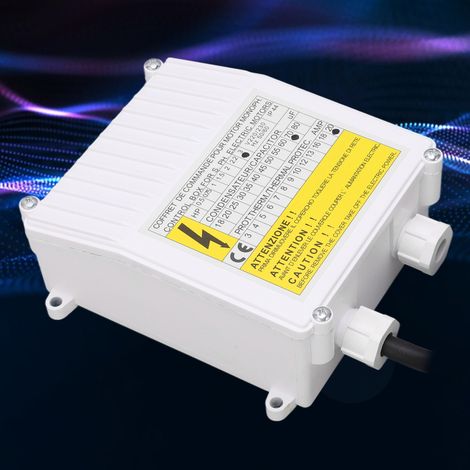 Beyamis Boîtier commande pompe 3CV 22kW - 70µF 20A pour pompe domestique (1/5)