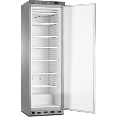 Congélateur inox 386L avec 7 compartiments verrouillable contrôle numérique - Saro