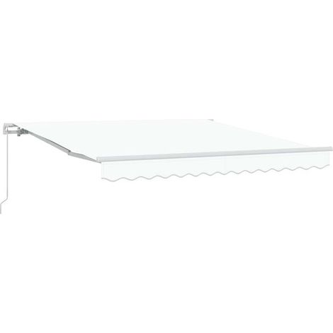 Auvent blanc, 300 x 250 x 165 cm, polyester. (1/5)