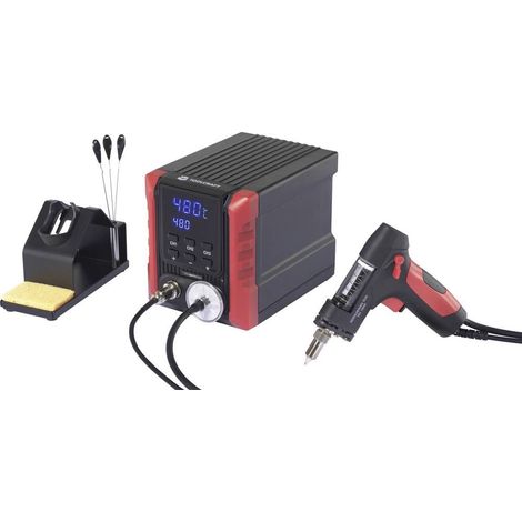 Station de dessoudageTOOLCRAFT TC-8955 numérique 150 W 300 - 480 °C avec pompe à dessouder (1/4)