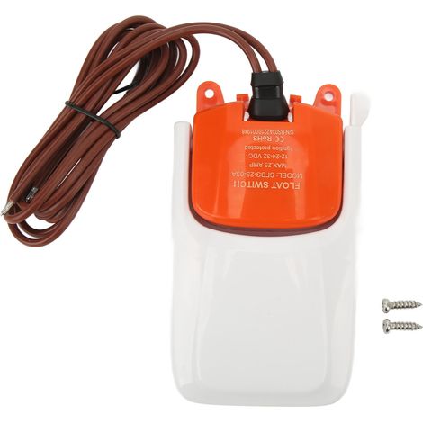 Interrupteur à flotteur pour bateau, pompe de cale Submersible, automatique, bonne étanchéité, 12V, 24V, 32V