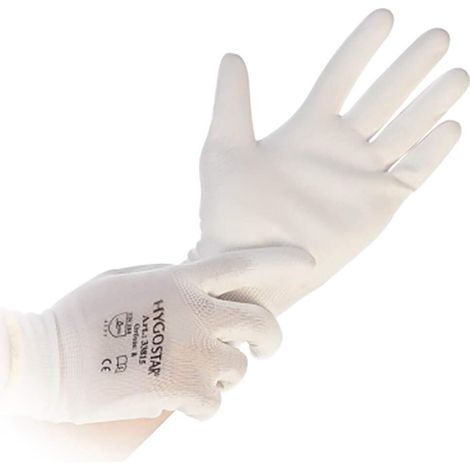 Gants de travail Hygostar ultra flex main respirants enduits polyuréthane