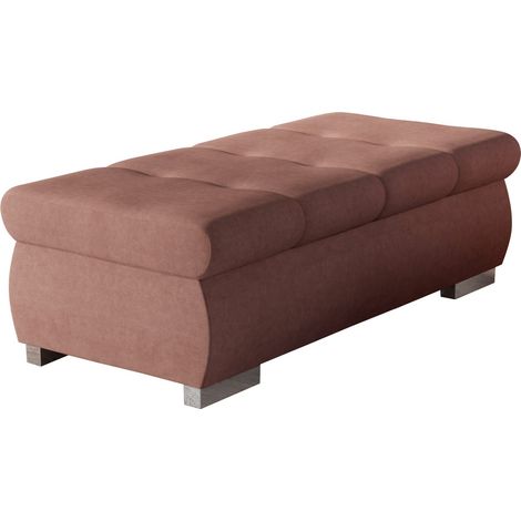 Banco tapizado Comfivo Nitor I, Uttario Velvet 2955, 39x60x120cm, Diámetro: 0, Tapiz, Patas: Plástico, 0 (1/5)