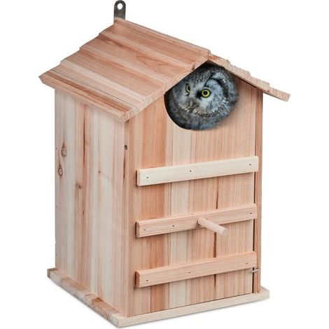 Nido per gufi in legno (1/5)