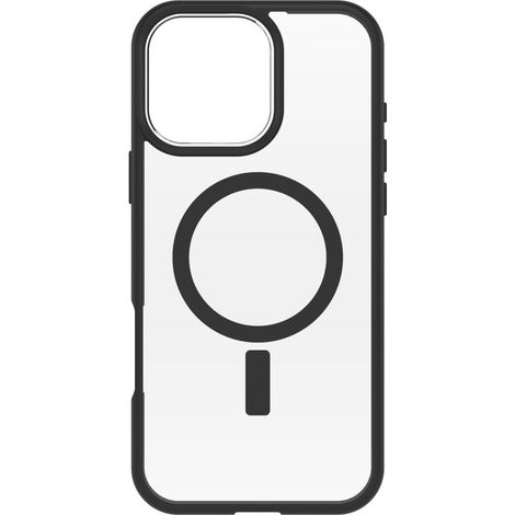 OtterBox React Series für MagSafe für iPhone 16 Pro Max, Black Crystal