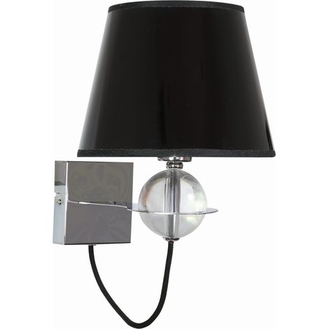 Applique murale Candellux Tesoro chromée orientable E14