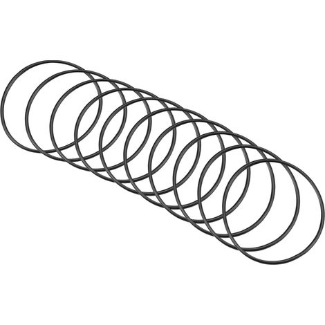 35 x 32 x 0.2 cm Nitrile Rubber O-Rings 10 Piece Round Black (1/5)