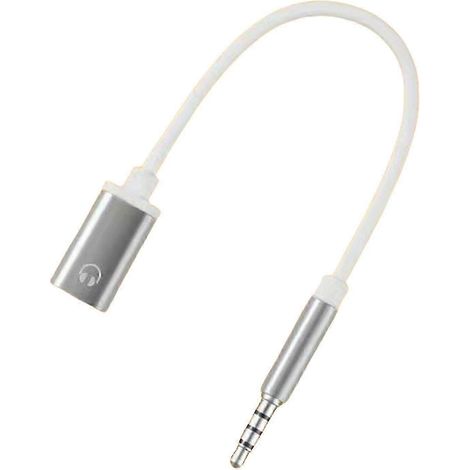 3,5-mm-auf-USB-C-Kopfhöreradapter für 15/16-Zoll-Android-Handys und alle Kopfhörer (silber) (1/5)