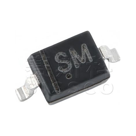 Original CJ Changdian B16WS SMD Schottky diode, SM screen printed, 60V/1A, electronic component chip, 5 pieces per pack.