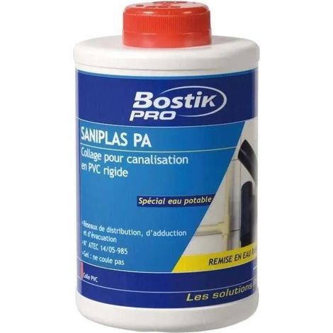 Bostik Saniplas PA colla PVC incolore 1 litro