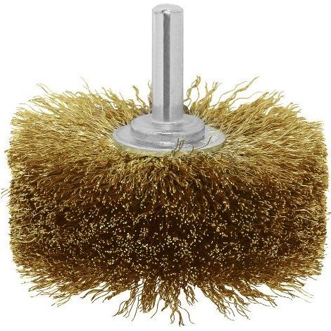 BOSCH 2609256541 BROSSE DE CÉRUSAGE POUR PERCEUSE FILS ONDULÉS LAITONNÉS 8 X 80 MM (1/3)