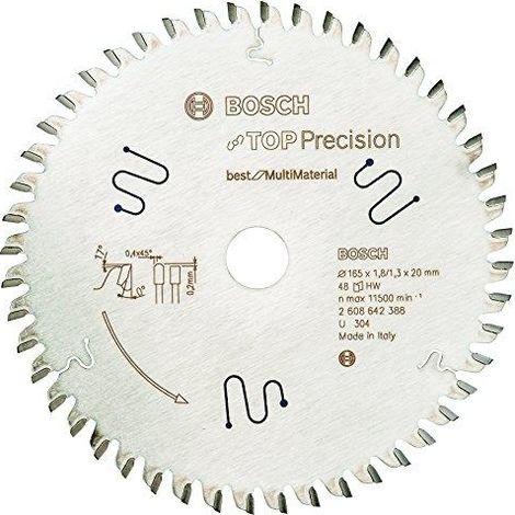Bosch Top Precision hoja de sierra circular 165 mm (1/3)