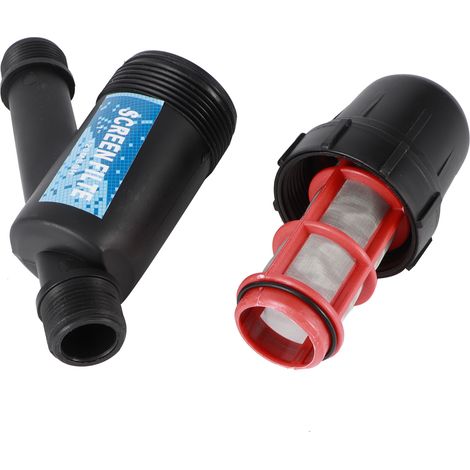 Filtre À Eau Type Y - Maille Inox Pliable - Pour Irrigation Micro Jet - Système De Purification D'Eau (1/5)