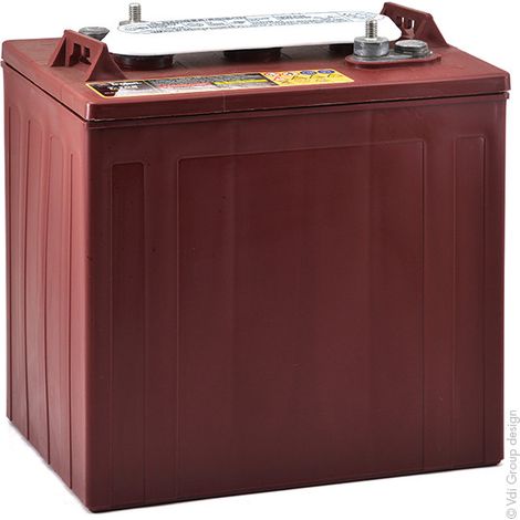 Batterie traction 6V 225Ah – Plomb ouvert – Performance optimale pour systèmes de traction – Dimensions 264x181x275mm – Trojan - T-105 (1/2)
