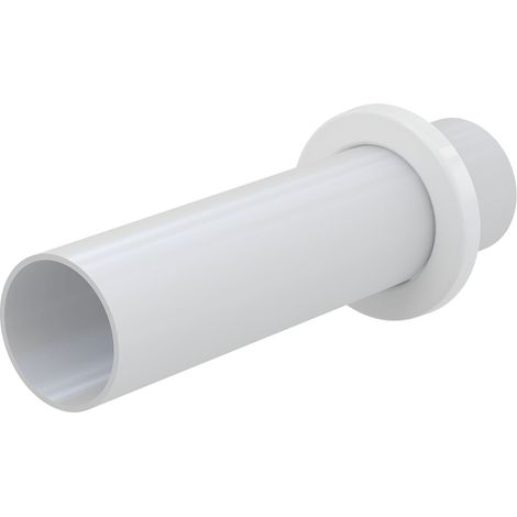 Alcadrain Tube avec Rosette DN50 220 mm (1/2)