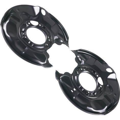 Pair Brake Backing Plate Rear for Mercedes-Benz CLK550 CLK55 AMG C209 2003-2009 (1/5)