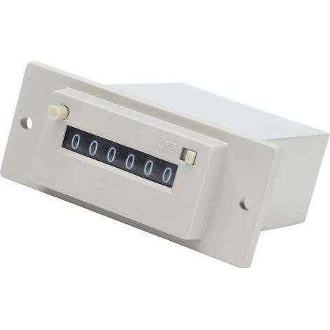 AC 220V pulse counter, 6-digit totalizer, range 0-999999, for industrial use (1/5)