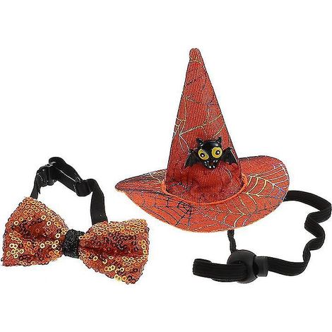 1 ensemble chapeau et nœud papillon pour animal de compagnie (1/3)