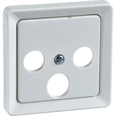 Elso Zentralplatte rw für SAT-Dose 3-Loch 206034 (1/2)