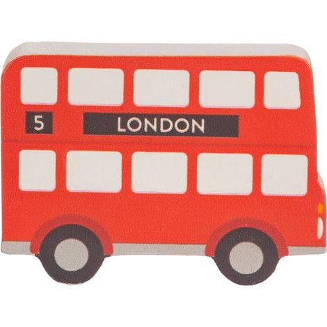 RED BUS - Pomello per mobili in legno di Sass & Belle (1/5)