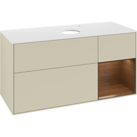 Villeroy & Boch F951GNHJ Meuble sous-lavabo Finion F95