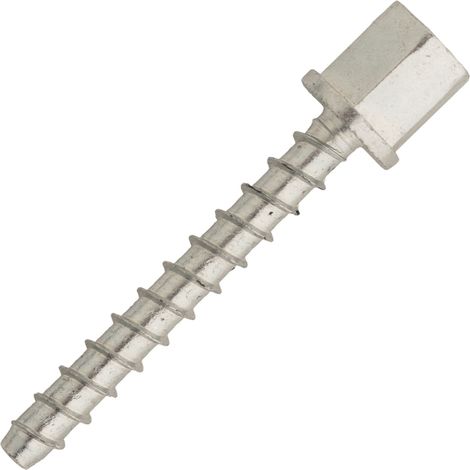 Scell-It – Vis béton piton femelle M10 zinguée – Acier pour béton armé – Résistance à la corrosion – Diamètre 10mm