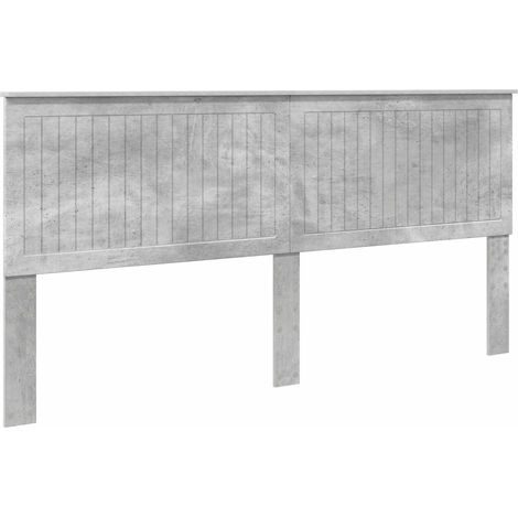 Maison Exclusive - Cabecero Gris Concreto Madera de ingeniería (1/5)
