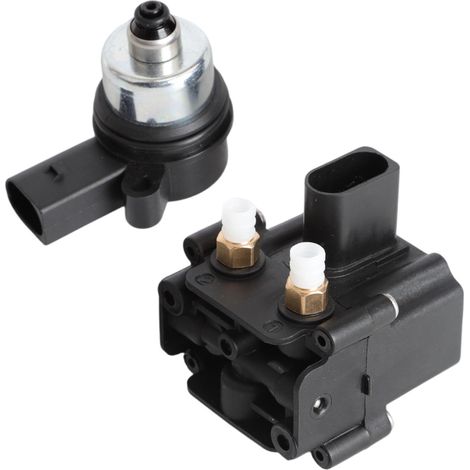 Luftfederung-Magnetventilblock & Luftmagnetventil-Set passend für 7er F01/F02/F04, für 5er F11/F11N/GT/F07 – Luftfederungskompressor-Ventilblock Ersatz für Nr. 37206784137, 37206789450
