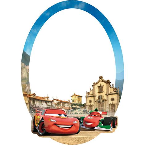 Miroir Flash McQueen Cars Disney (1/3)