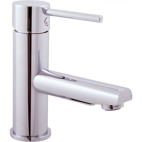 Mitigeur lavabo SEINA sans bonde laiton chromé (1/5)