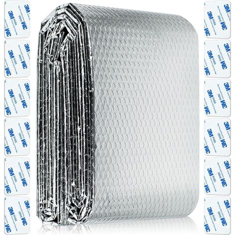 Film isolant réfléchissant pour radiateur – 5 m x 0,6 m x 3 mm – Réduit les nuisances sonores – Économie d'énergie – Installation facile (1/5)
