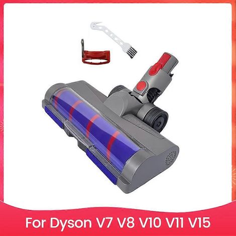 Brosse pour aspirateur Electric Floor Brosse Head pour V7 V8 V10 V11 V15 Aspirateur pièce détachée avec LED Dust Lights (1/5)