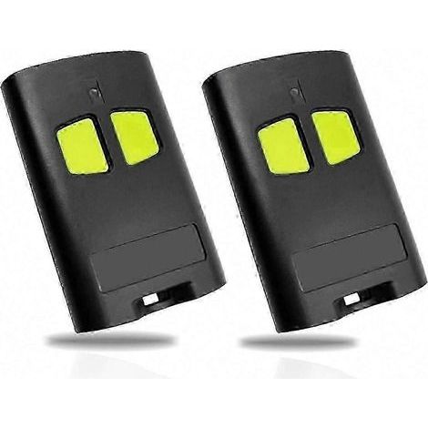 Lot de 2 télécommandes portables Beninca to Go 2WV 4VA 433 MHz à code tournant pour porte de garage (1/5)