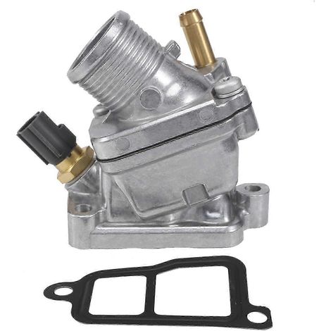 Boîtier de thermostat en alliage d'aluminium amélioré pour Volvo S80 2005-2006 XC90 2.5T 31293698, de bonne qualité (1/5)