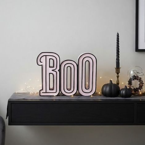 Poison Pink Boo Halloween Sign (1/2)