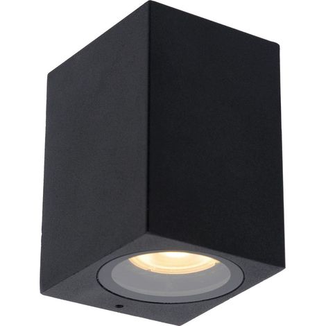 Applique extérieure Lucide Zaro noire GU10 IP44 alu (1/2)