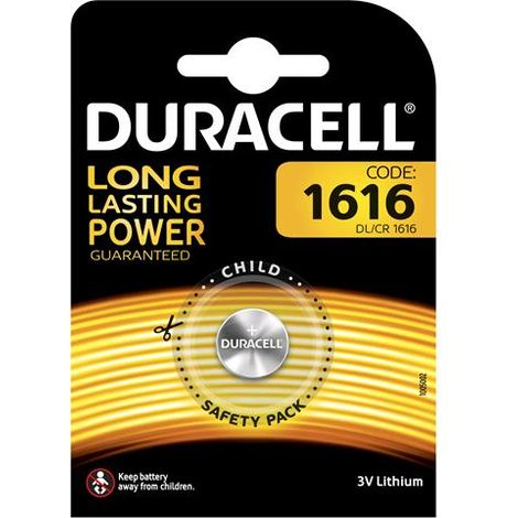 Duracell batteria a bottone 1616 blister 1 pezzi