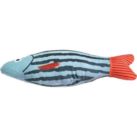 Jouets pour chats remplis d'herbe à chat, jouets à mâcher doux et résistants aux morsures, jouet de dentition en forme de poisson à la cataire, jouets pour chats qui ronronnent, jouets d'intérieur pou (1/5)
