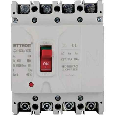 ETTROIT JX14463 MCCB MCCB MCCB 4P 63A 380V-25KA