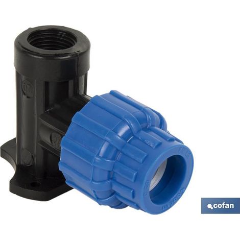 Robinet Coude 90° Filetage Femelle Pp Pn16 20 x 3/4