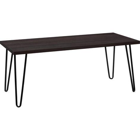 Owen Table basse en effet bois espresso (1/5)