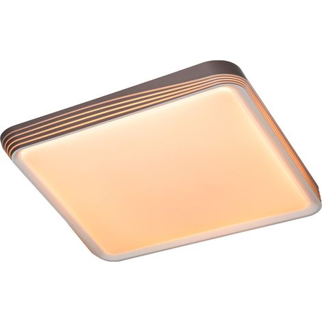 Plafoniera LED quadrata 48 cm bronzo 40W Rabalux Druzor (1/5)