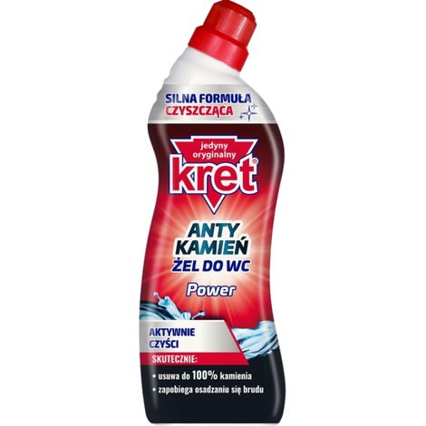 Kret Power Anti-Kalk-Toilettengel 750 ml (1/4)