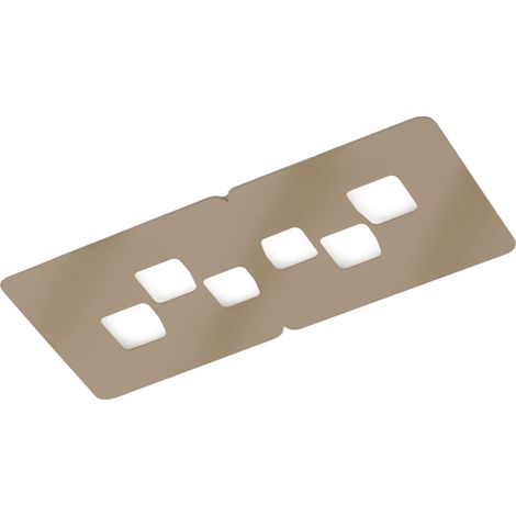 Plafonnier Bilbao P/M - Plafonnier Tortora En Métal Et Méthacrylate 6X8W Gx53 - Gea Luce (1/3)