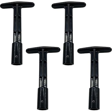 Vanne Coulissante Noire pour Spa et Piscine Vanne Coulissante(4pcs) Matériau PVC pour haute densité, résiste UV et produits chimiques, couleur noire , longue durée de vie (1/5)
