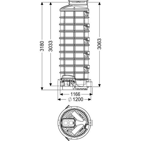 KESSEL 883005 puisard anti-retour LW 1000