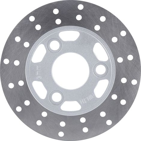 Rotor de Disque de Frein de Vélo de Frein de Moto, Rotor de Frein à Disque de Frein à Disque D'étrier de Frein en Alliage D'aluminium de 155 Mm pour Cyclomoteur Scooter GY6 Z50. (1/5)