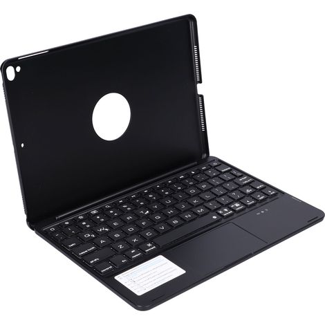 Clavier rétroéclairé sans fil 9,7 pouces, clavier mécanique sans fil à économie d'énergie avec housse de protection pour tablette iOS