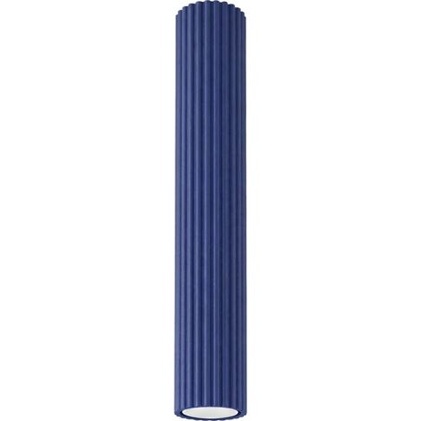 Plafonniers Karbon aluminium outremer 1xGU10 6.5cm Sollux (1/5)