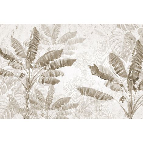 Papier peint panoramique - Plantes tropicales - 130 cm x 87 cm (1/2)